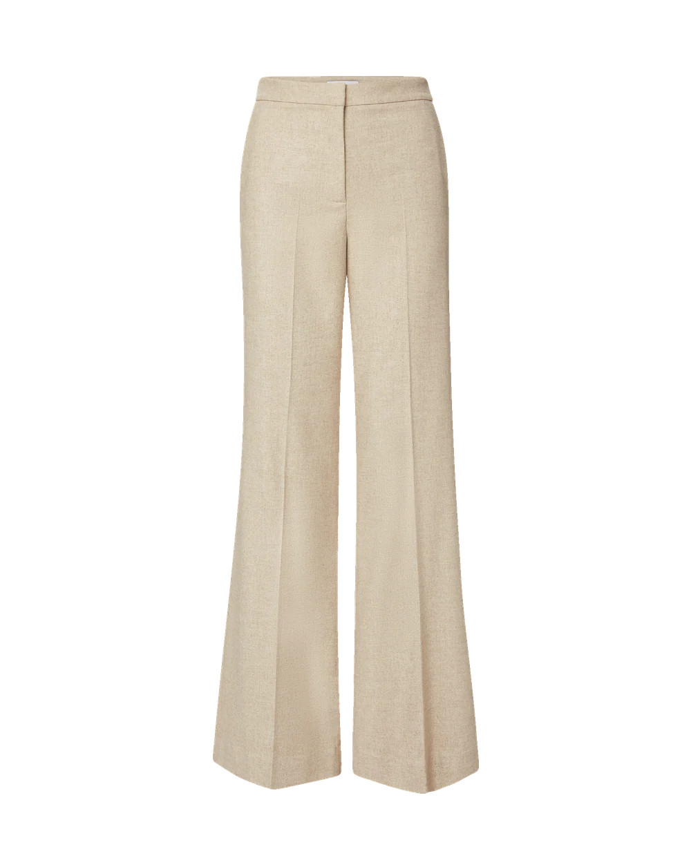 Holt Wide-Leg Pant in Oatmeal Melange | Veronica Beard | Veronica Beard UK