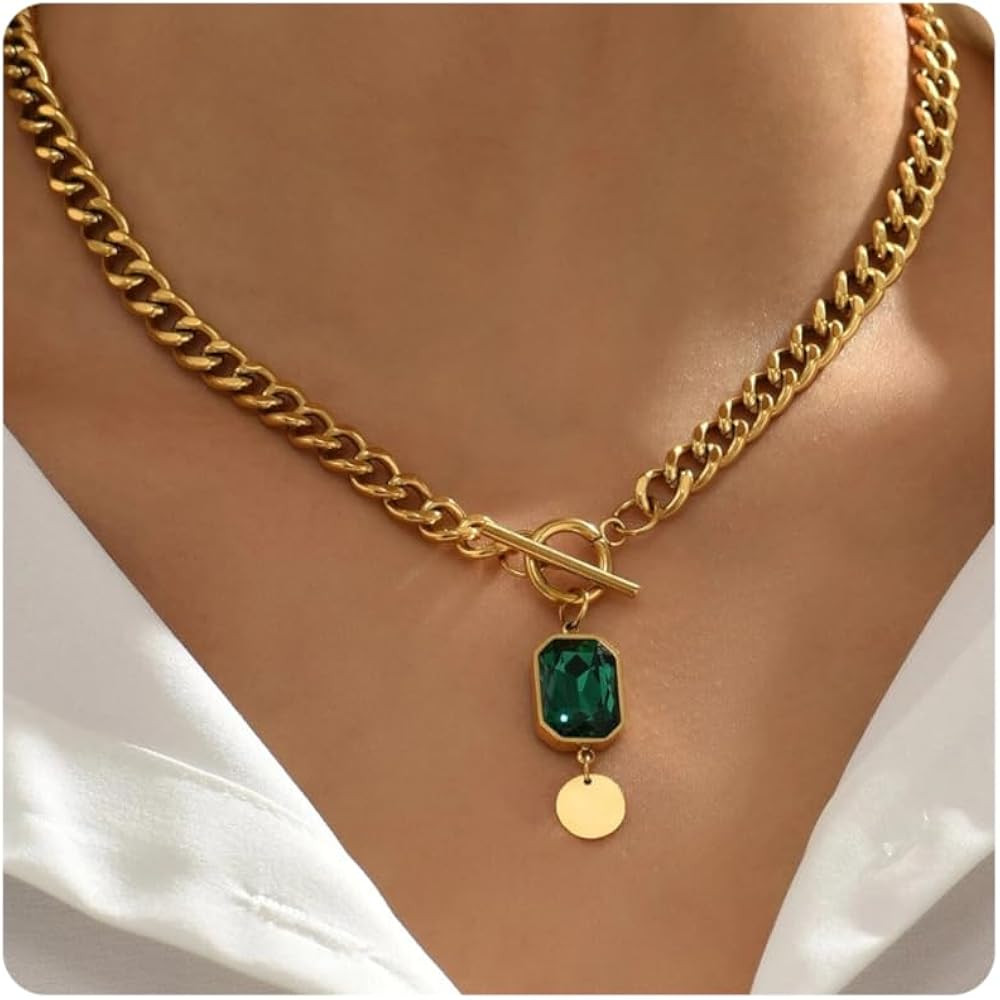 Mauzew 18K Gold Necklaces for Women Layered Flat Herringbone Chain Choker Necklaces Dainty Snake ... | Amazon (CA)