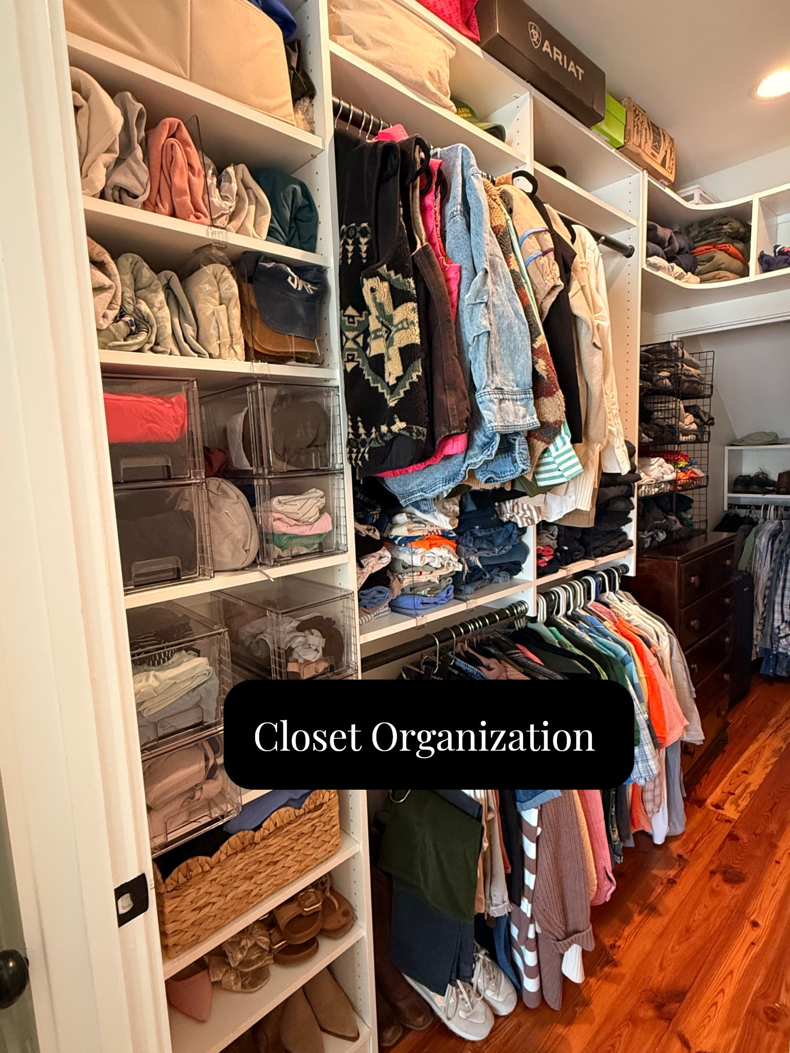 I recently reorganized my closest using these items! ✨

#LTKHome
