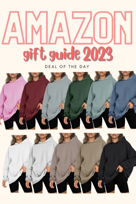 2023 AMAZON GIFT GUIDE: EFAN oversized hoodie- ON SALE TODAY 🎁

#LTKfindsunder50 #LTKsalealert #LTKGiftGuide