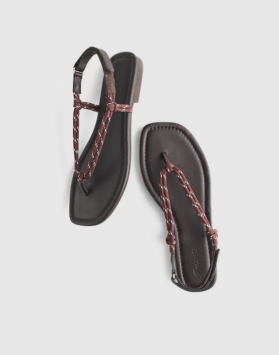 The Aliyah Thong Sandal in Paracord | Madewell