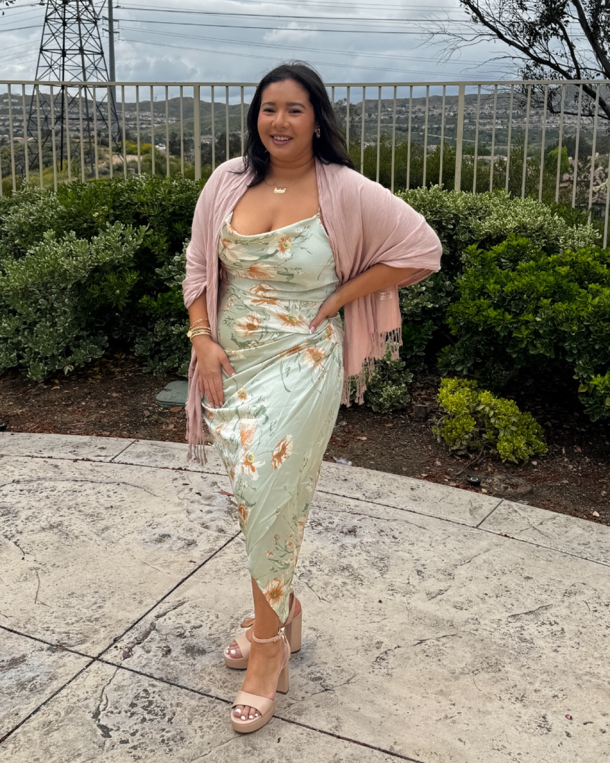 Wedding guest dress- this is my go to dress from Amazon when I have a wedding to attend! It comes in so many colors and I I have it in 3! I’m obsessed because I love how it fits. I get so many compliments when I wear it. Never lets me down. 

Size- large (tts)
Shoes 8

Wedding guest dress, wedding guest attire, midsize outfit , formal attire, cocktail attire, summer wedding guest dress, spring wedding guest dress, Amazon dress, ruched dress, satin dress 

#LTKMidsize #LTKStyleTip #LTKWedding