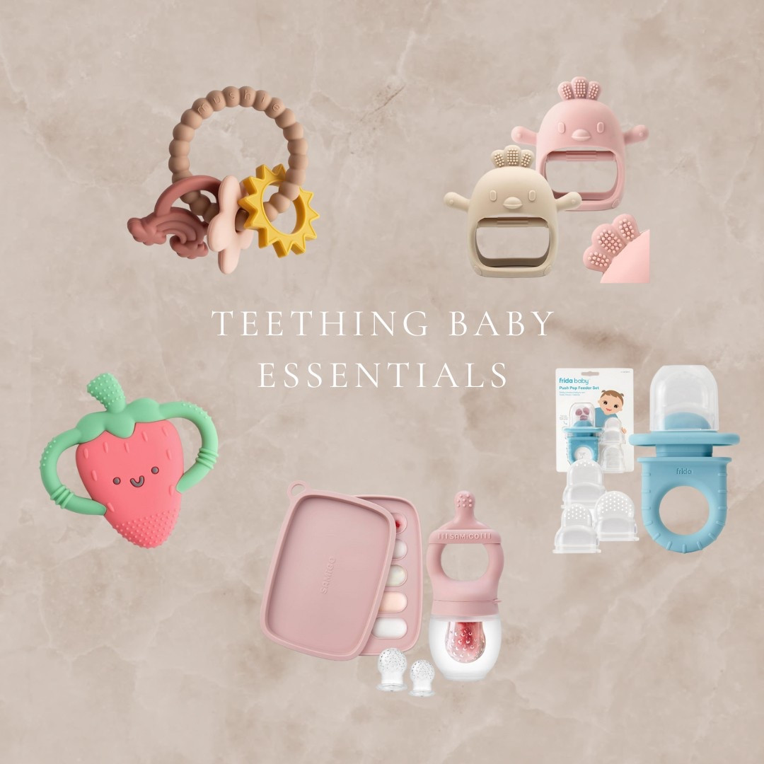 baby teething essentials (I put them in the freezer sometimes) & use the mold for breastmilk pops! ✨

#LTKHome #LTKGiftGuide #LTKBaby