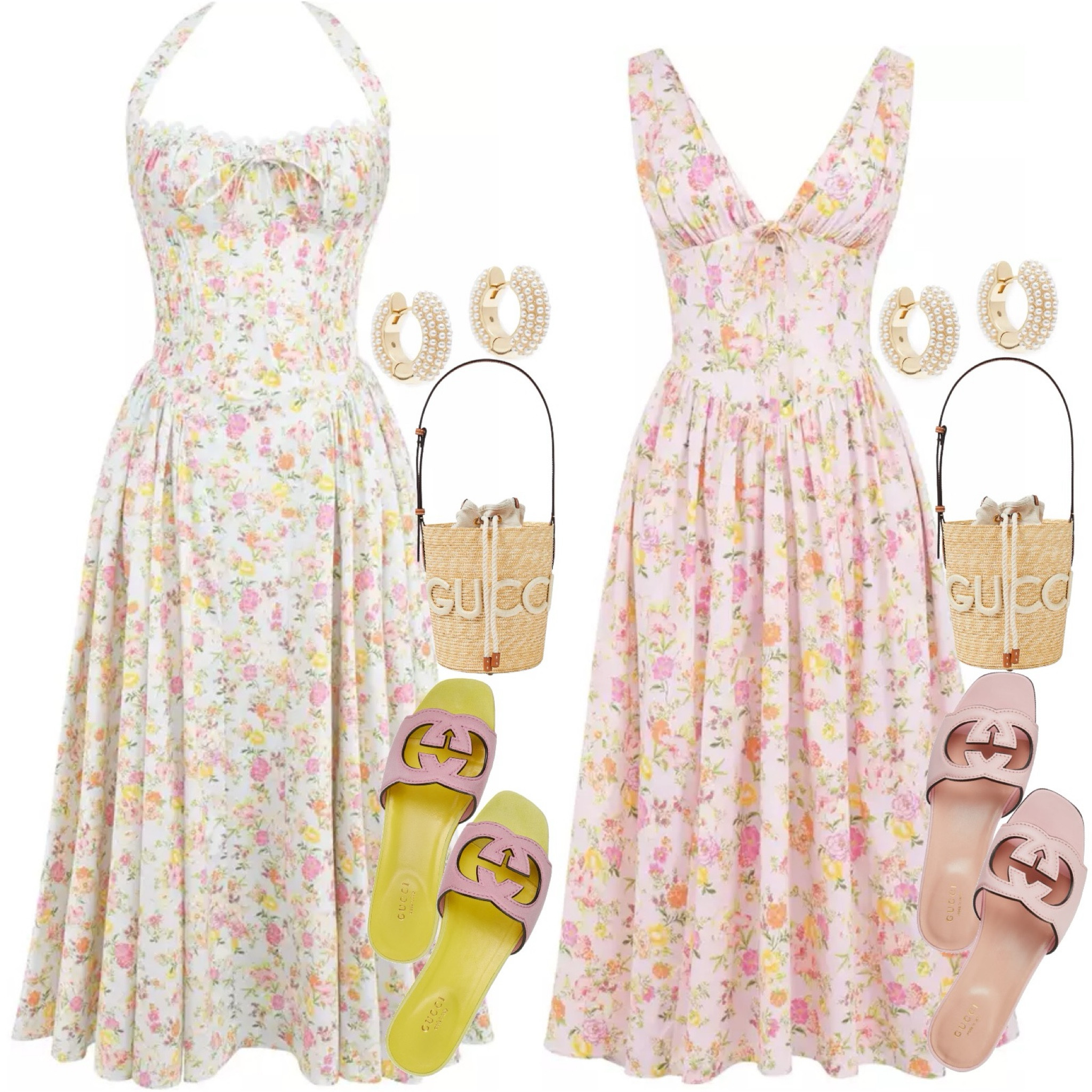Floral sundresses, maxi dress, summer dress, countryside style, house of cb, day dress.

#LTKuk #LTKsummer #LTKstyletip