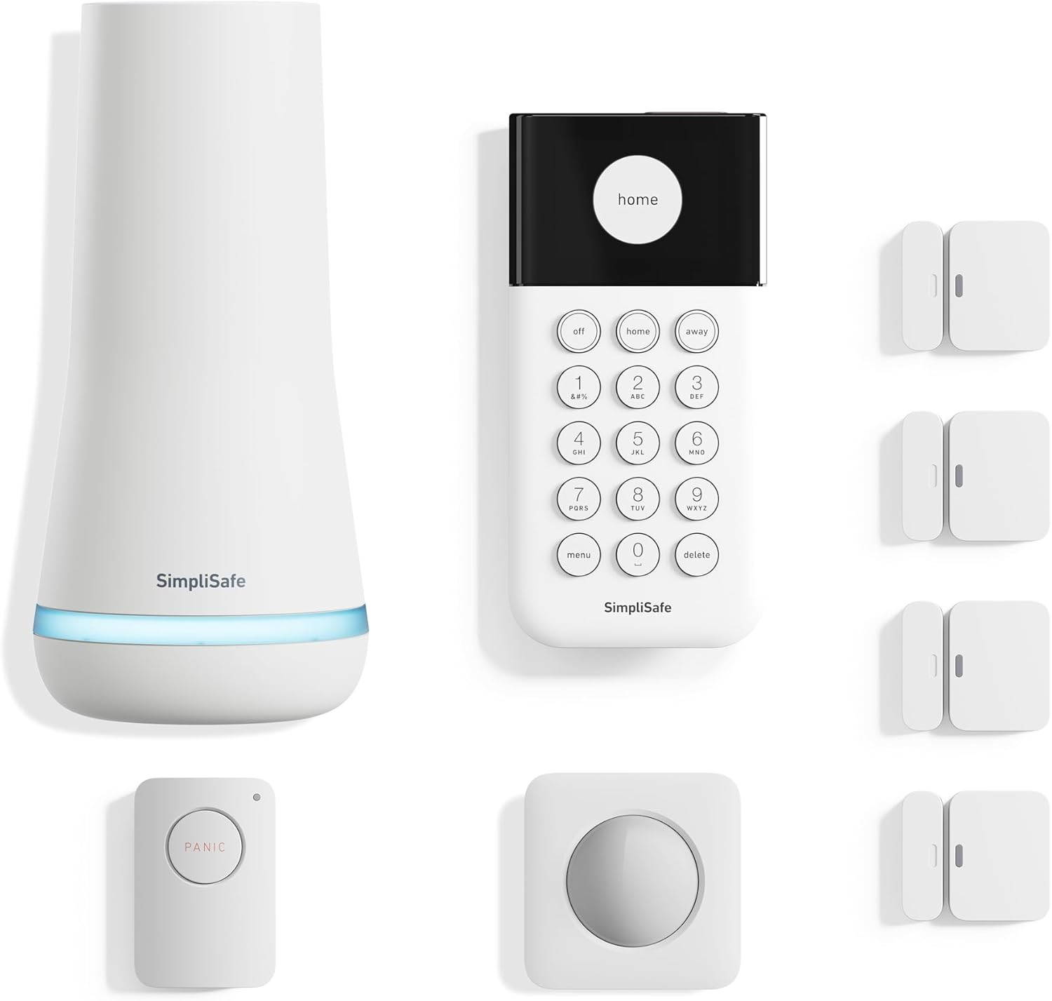 SimpliSafe 8 Piece Wireless Home Security System - Optional 24/7 Professional Monitoring - No Con... | Amazon (US)