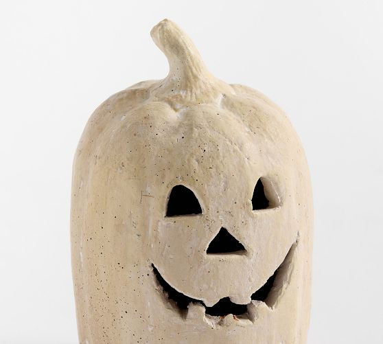 Handmade Terracotta Jack O' Lantern | Pottery Barn (US)