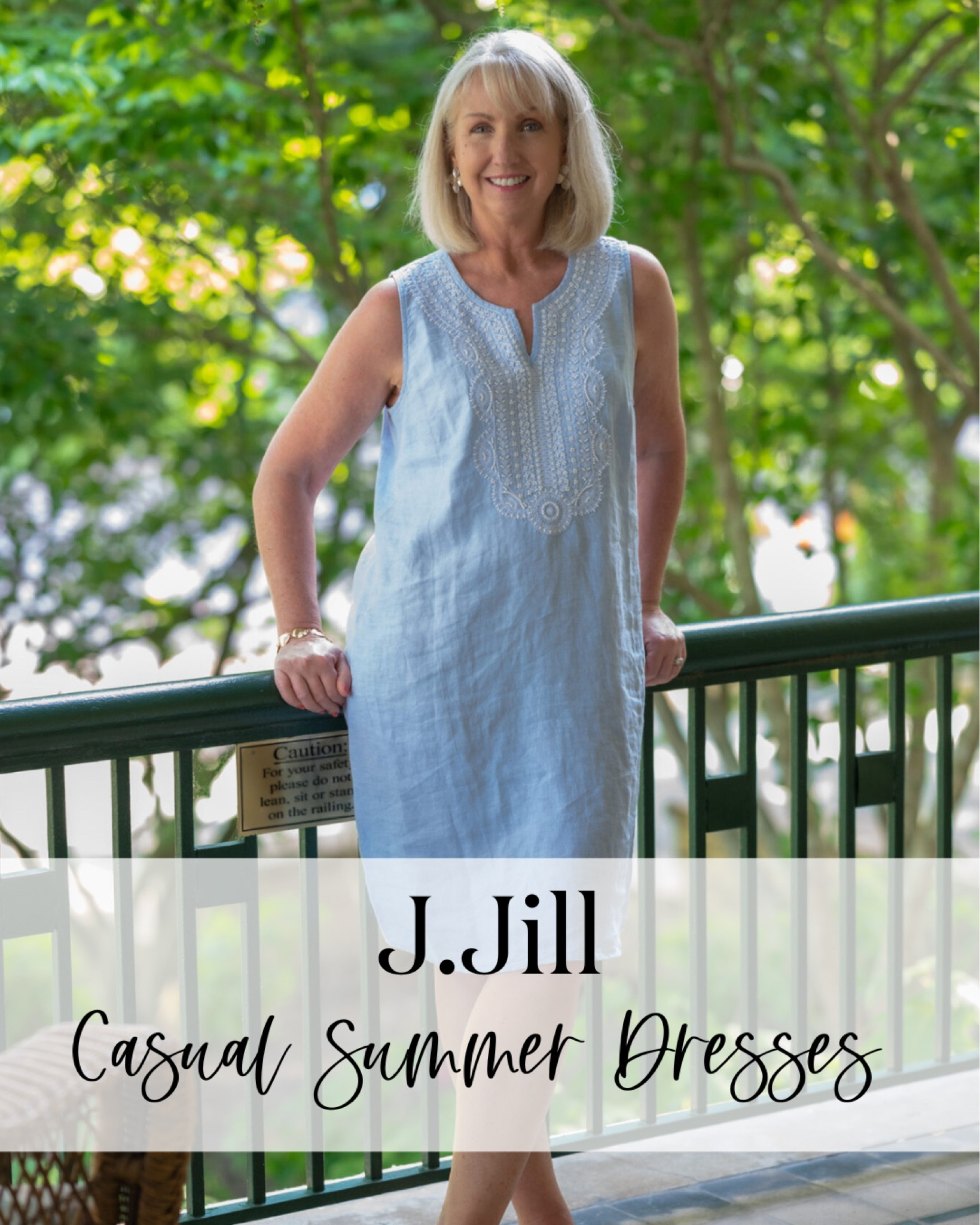 Pure Jill Tie-Waisted Maxi Dress