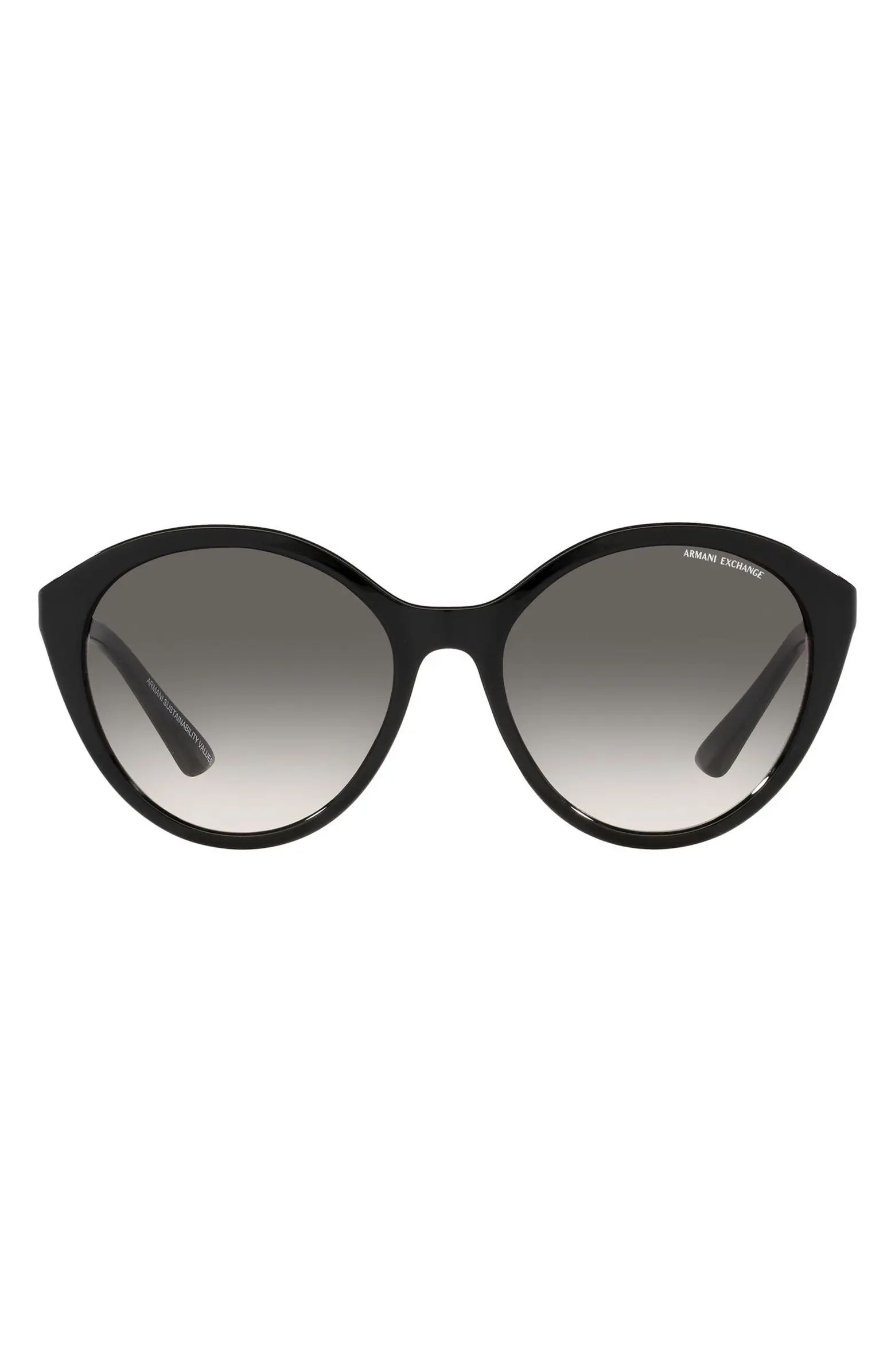 Armani Exchange 55mm Gradient Cat Eye Sunglasses | Nordstrom | Nordstrom