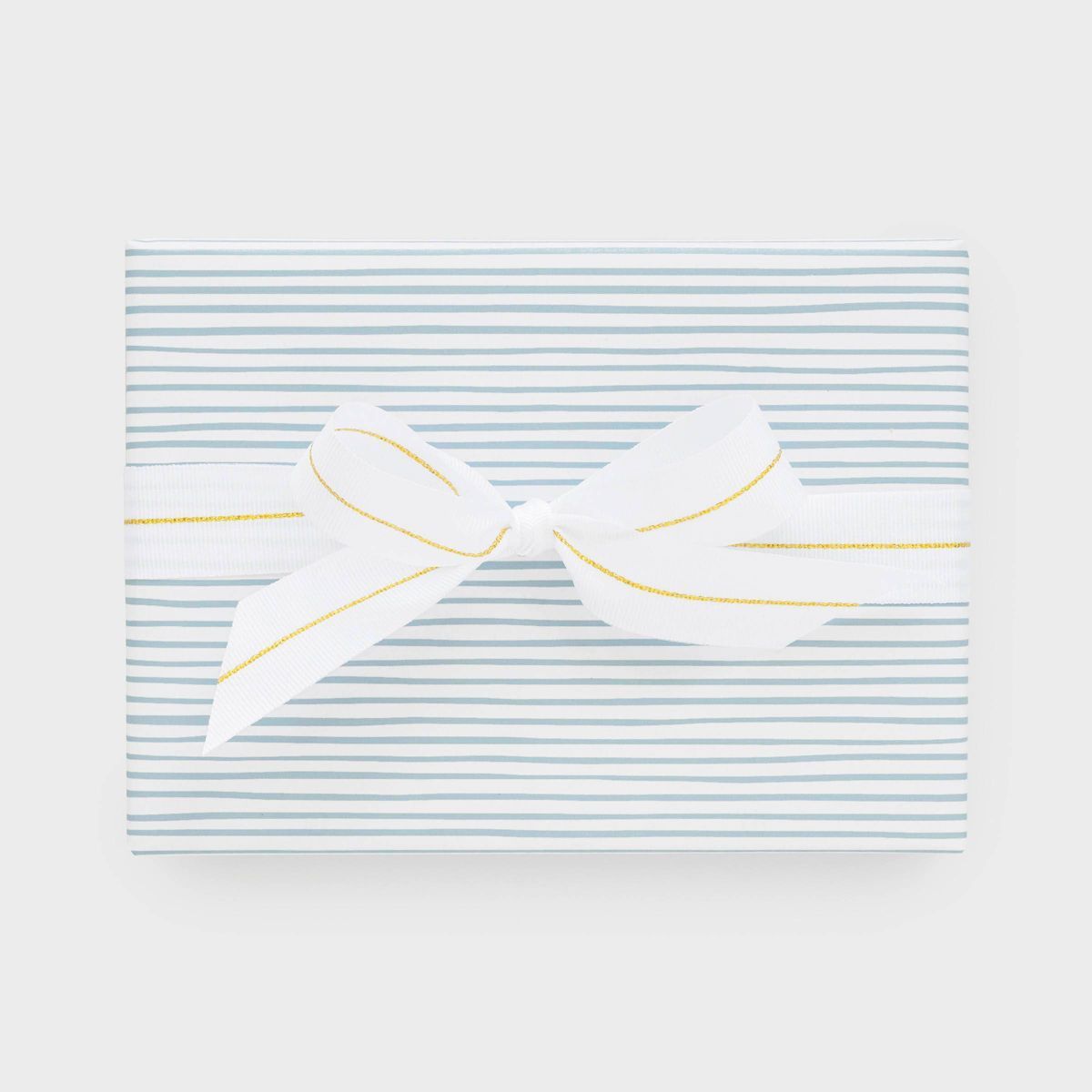 Striped Wrapping Paper Slate Blue/White - Sugar Paper™ + Target | Target