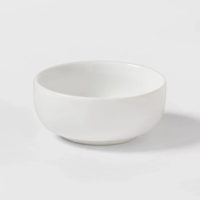 3oz Porcelain Dip Bowl White - Threshold™ | Target