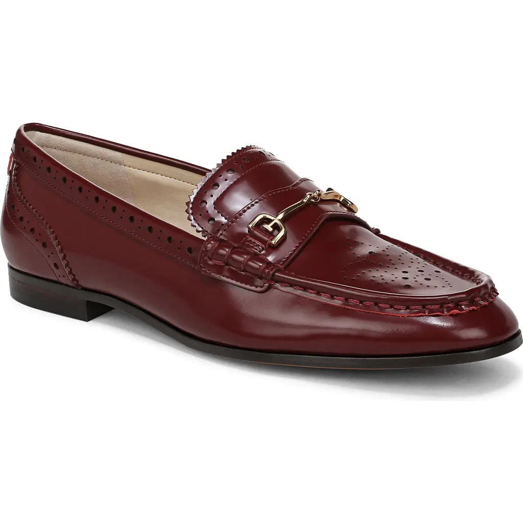 Sam Edelman Liona Bit Loafer in French Merlot at Nordstrom Rack, Size 5 | Nordstrom Rack
