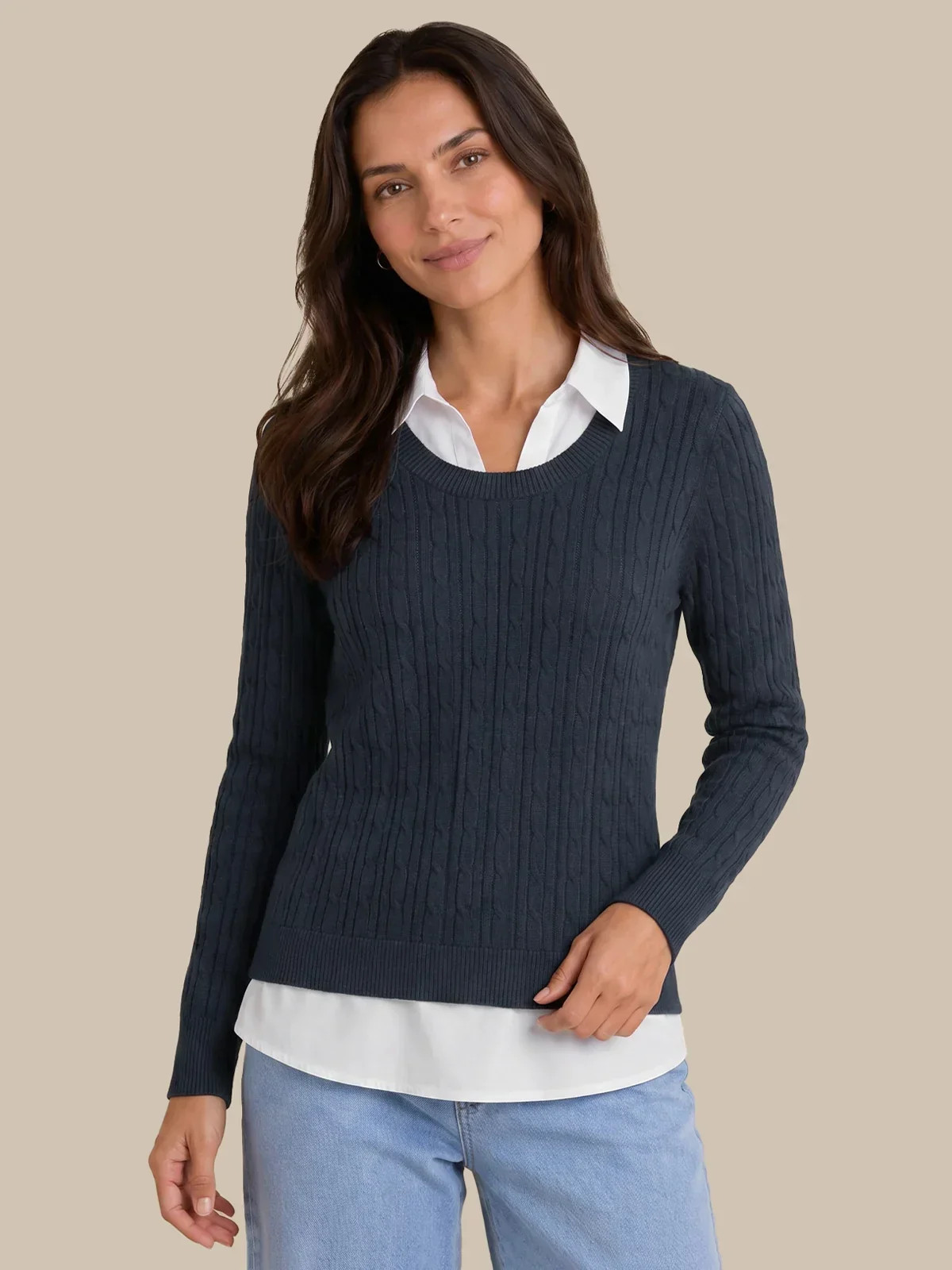 89th & Madison Madison Mixed Media Sweater | 89th + Madison