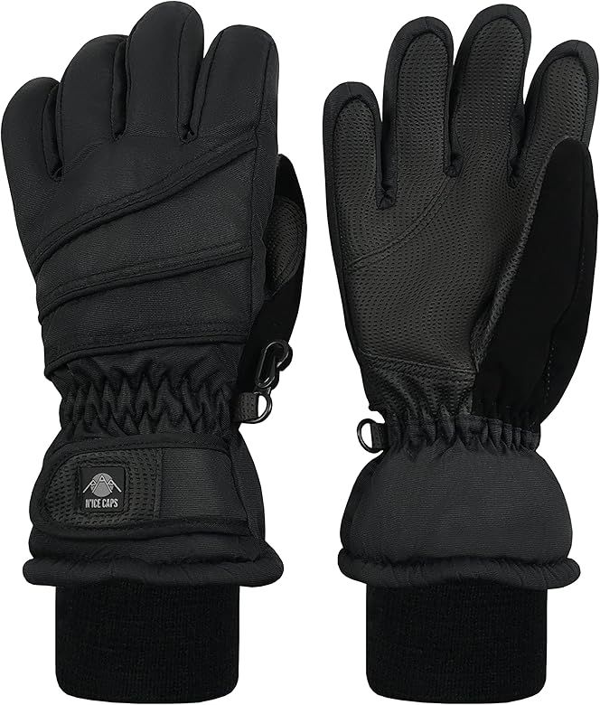 N'Ice Caps Kids Waterproof Thinsulate Warm Winter Gloves | Amazon (US)