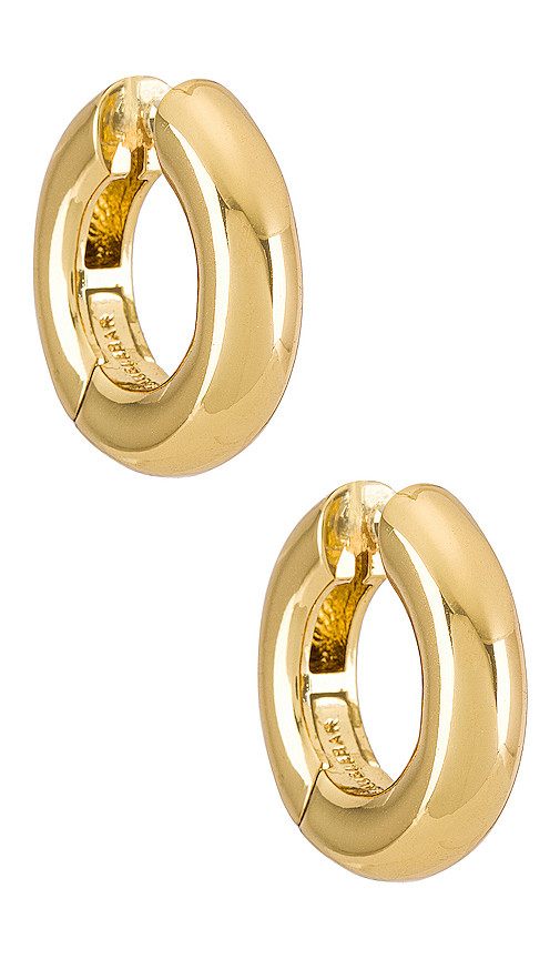 Dalilah Huggie Hoops in Gold | Revolve Clothing (Global)