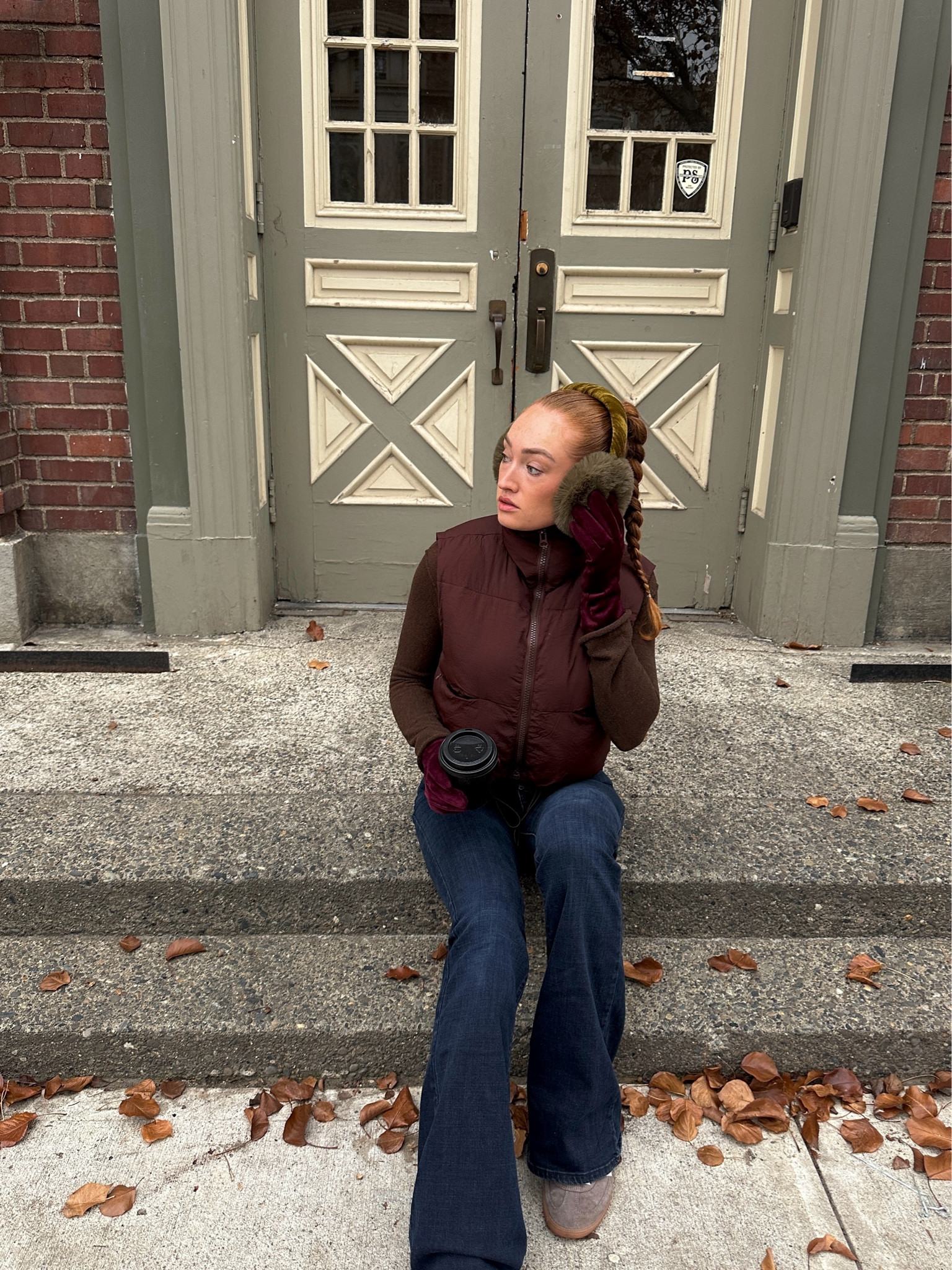 Coffee run in my tried-and-true cropped puffer ☕️ 

#LTKStyleTip #LTKFindsUnder50 #LTKSaleAlert