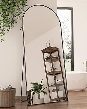 Antok Arched Full Length Mirror, 71"x32" Arched Floor Mirror, Glassless Mirror Full Length with S... | Amazon (US)