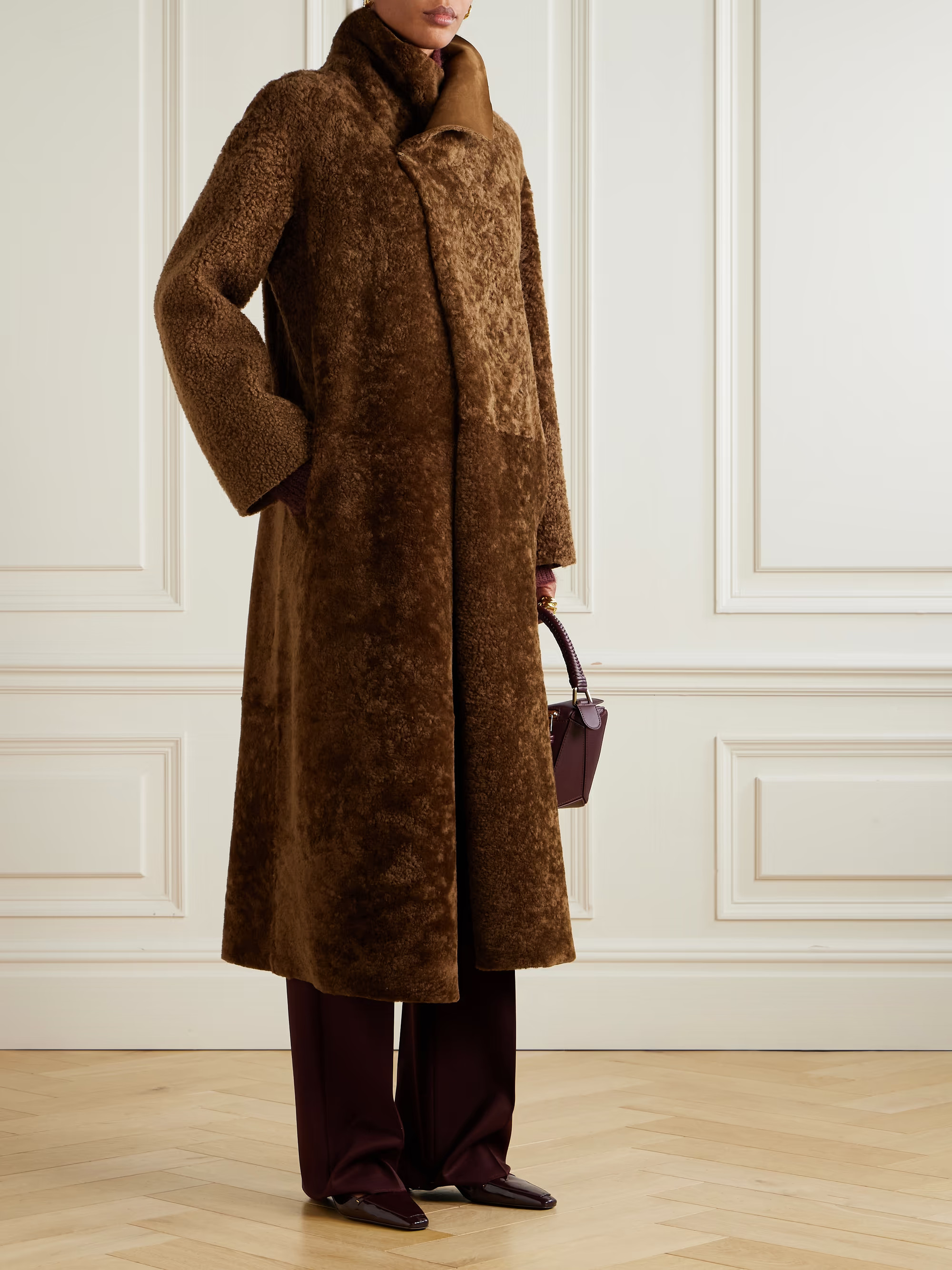 Birthday reversible shearling coat | NET-A-PORTER (US)