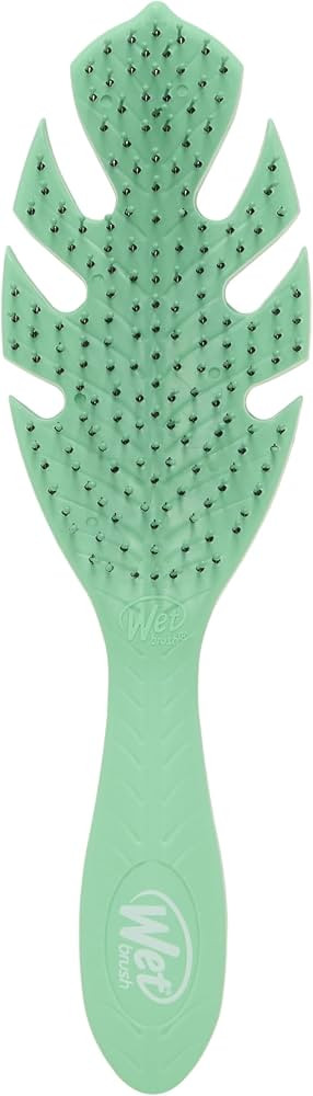 Wet Brush Go Green Hair Detangler Brush, Green - Detangling Hair Brush - Ultra-Soft IntelliFlex B... | Amazon (US)