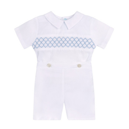 Boys Signature Smocked Bobby Suit | Feltman Brothers