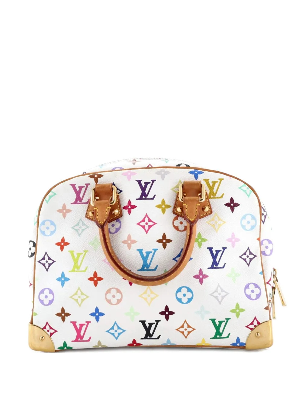 Louis Vuitton Pre-Owned Trouville Handbag Monogram Multicolor Satchel | Multicolour | FARFETCH | Farfetch Global