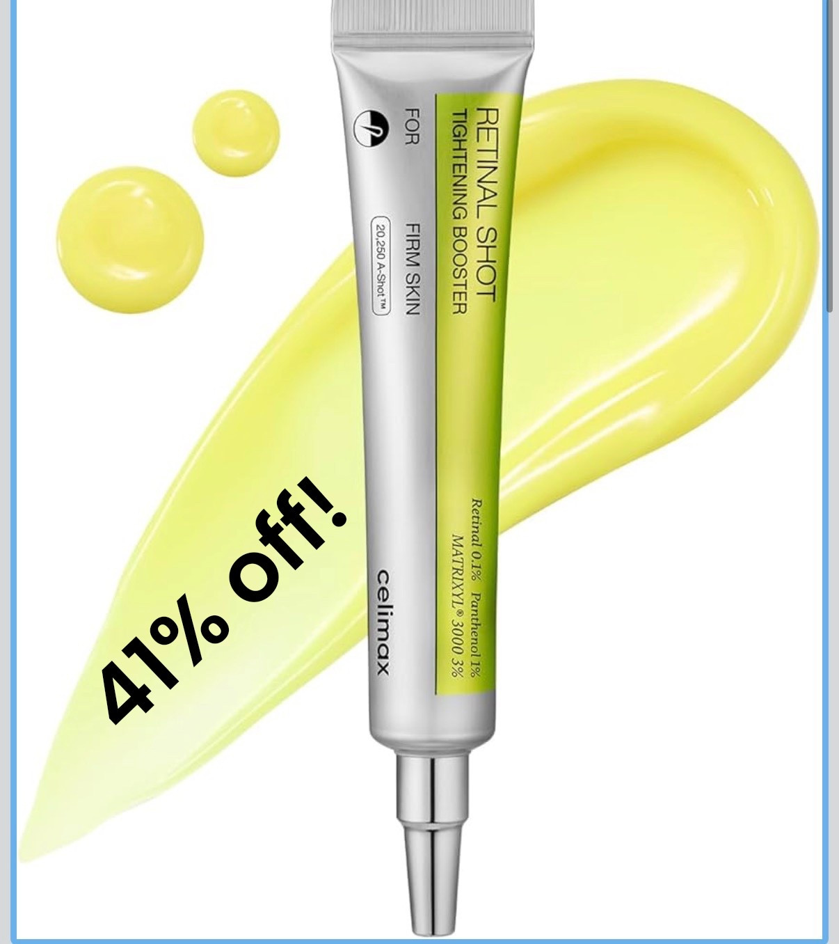 Run! 41% off!

Retinal cream with amazing reviews!



#LTKBeauty #LTKselfcare