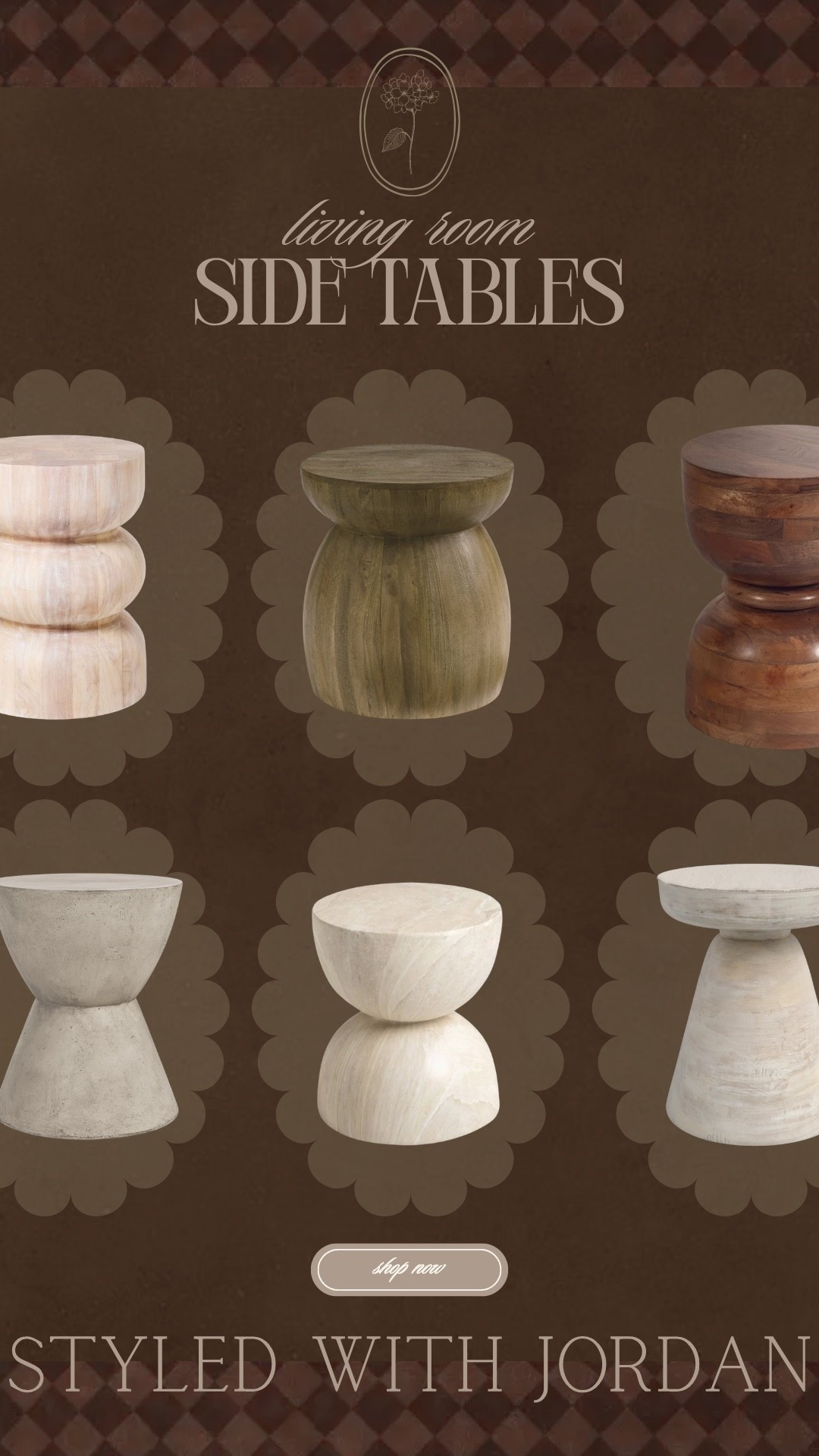 Quite a few of you have been asking where my drum end table is from and it’s unfortunately sold out🥲. But I linked a few similar drum-style options for you all below! 🤎

#LTKHome