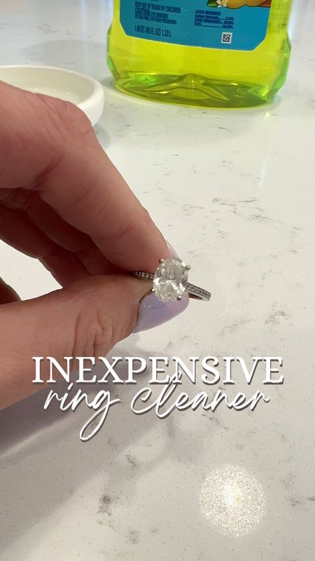 Inexpensive ring cleaner hack for $10, I love using Mr. clean to clean my rings and it’ll last forever! Perfect jack for any brides!

#LTKwedding #LTKunder50 #LTKhome