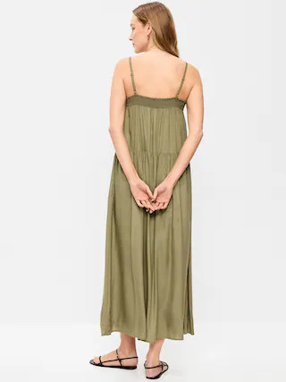 Airy Smocked Maxi Dress | Old Navy (CA)