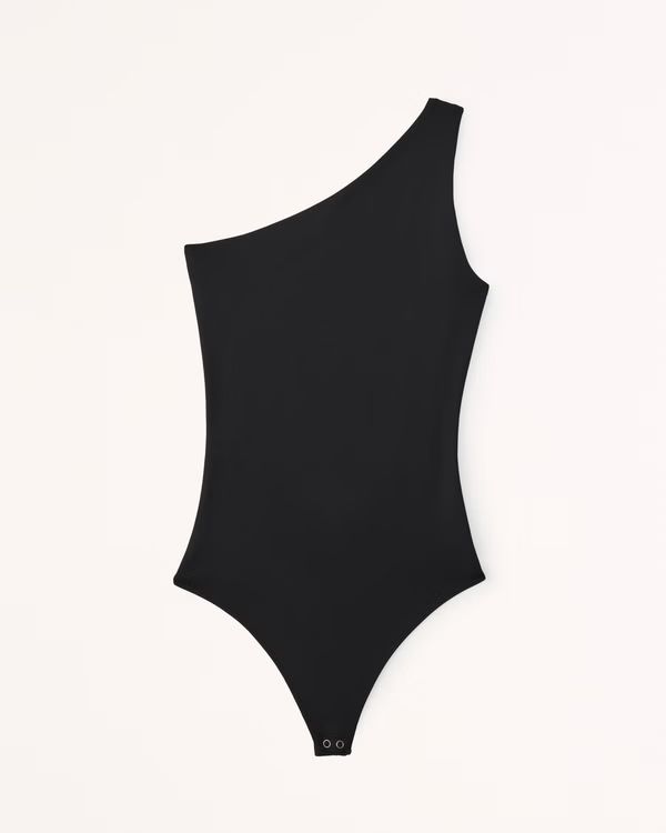 Women's One-Shoulder Seamless Fabric Bodysuit | Women's Tops | Abercrombie.com | Abercrombie & Fitch (US)