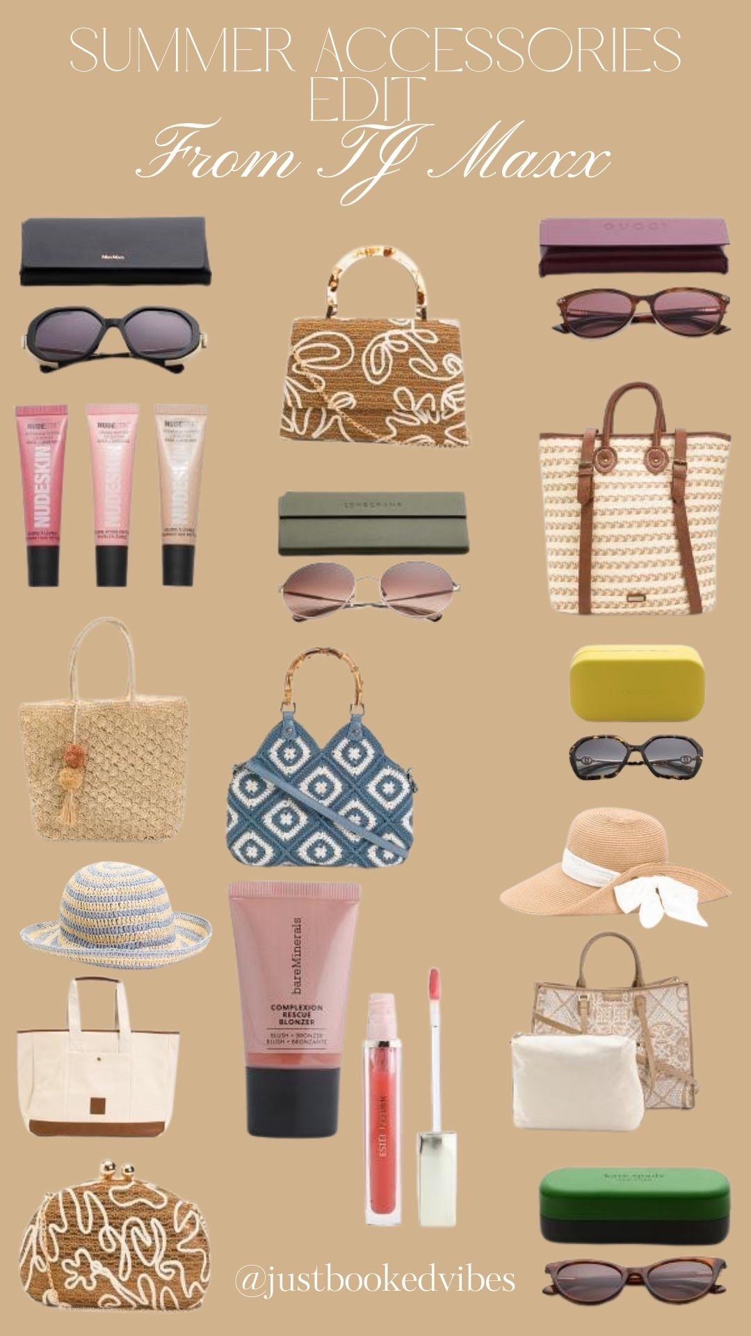 Trendy sunglasses, cute bags, and everyday makeup finds from @TJ Maxx — the perfect finishing touches for all your summer plans!

#LTKgrwm #LTKSeasonal #LTKBeauty