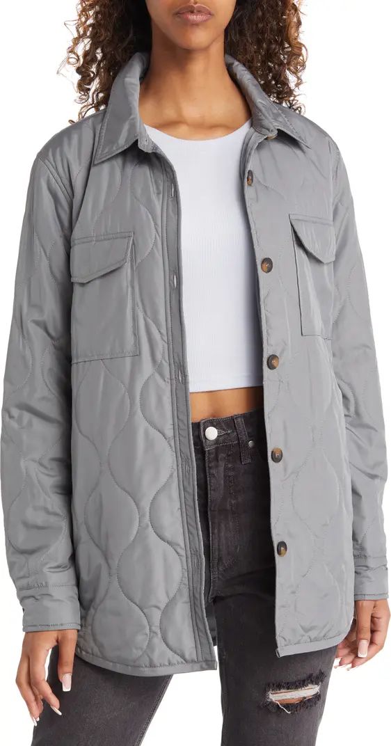 Thread & Supply Women's Quilted Shirt Jacket | Nordstrom | Nordstrom