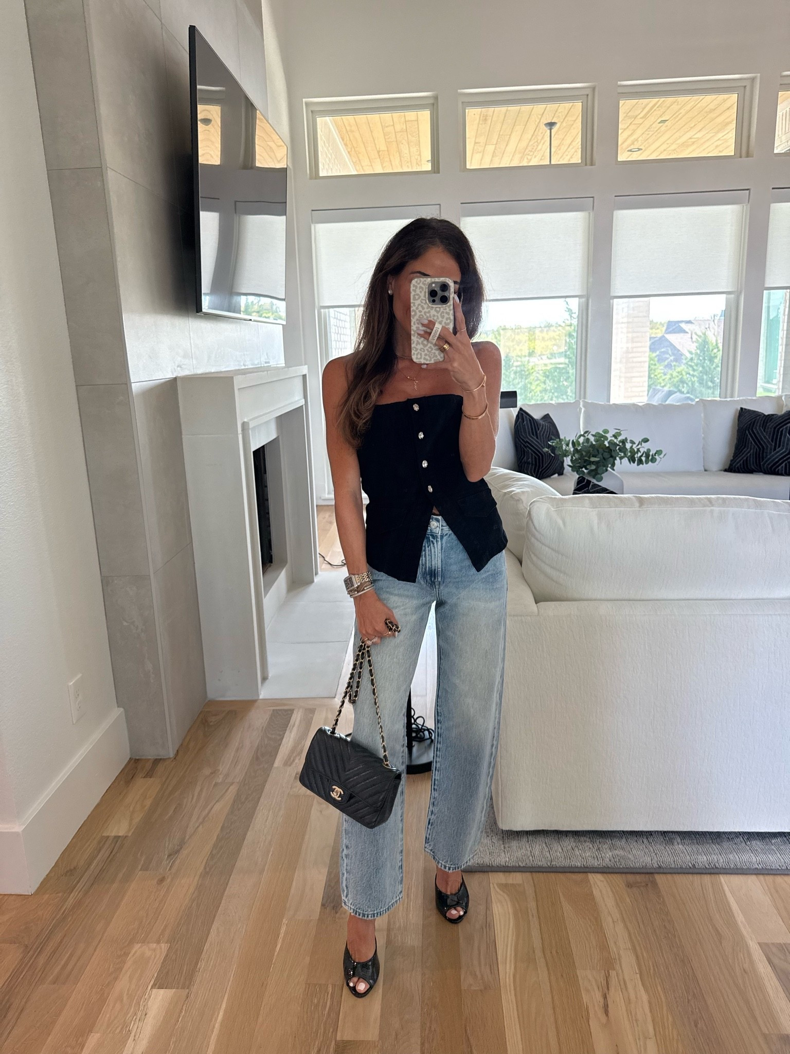 How cute this strapless vest top size s for fall with jeans or a skirt @copperandcloth.shop #ad