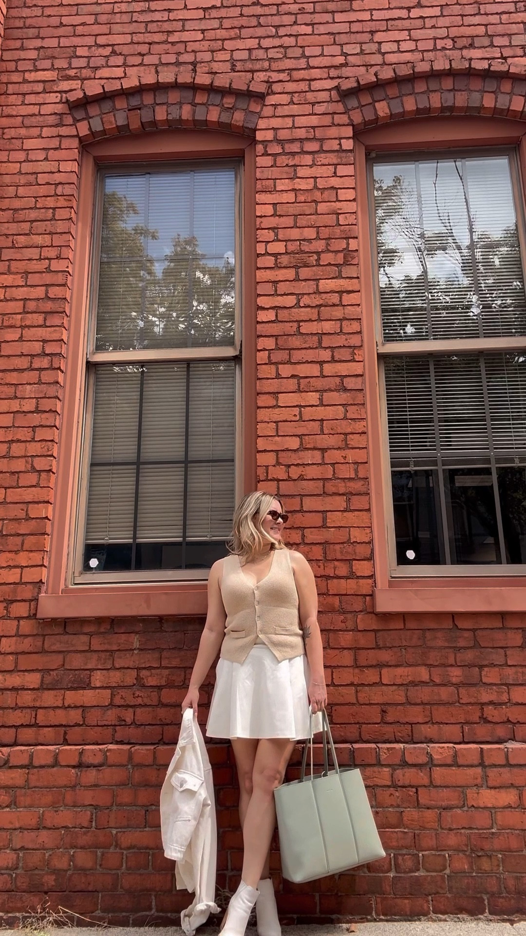 Cute little summer to fall transitional look ! Love the skirt from OGL which is on sale and the rest are all classic staples I wear over and over again! 

#LTKPetite #LTKStyleTip #LTKSaleAlert