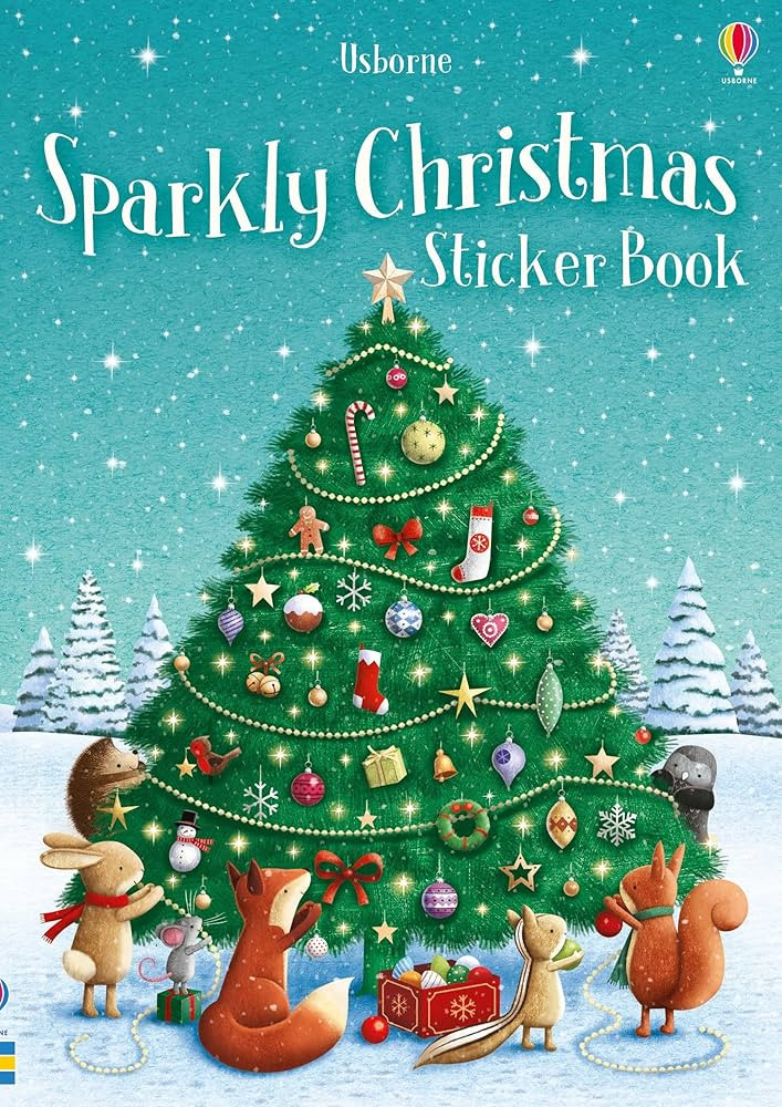 Little Sparkly Christmas Sticker Book | Amazon (US)