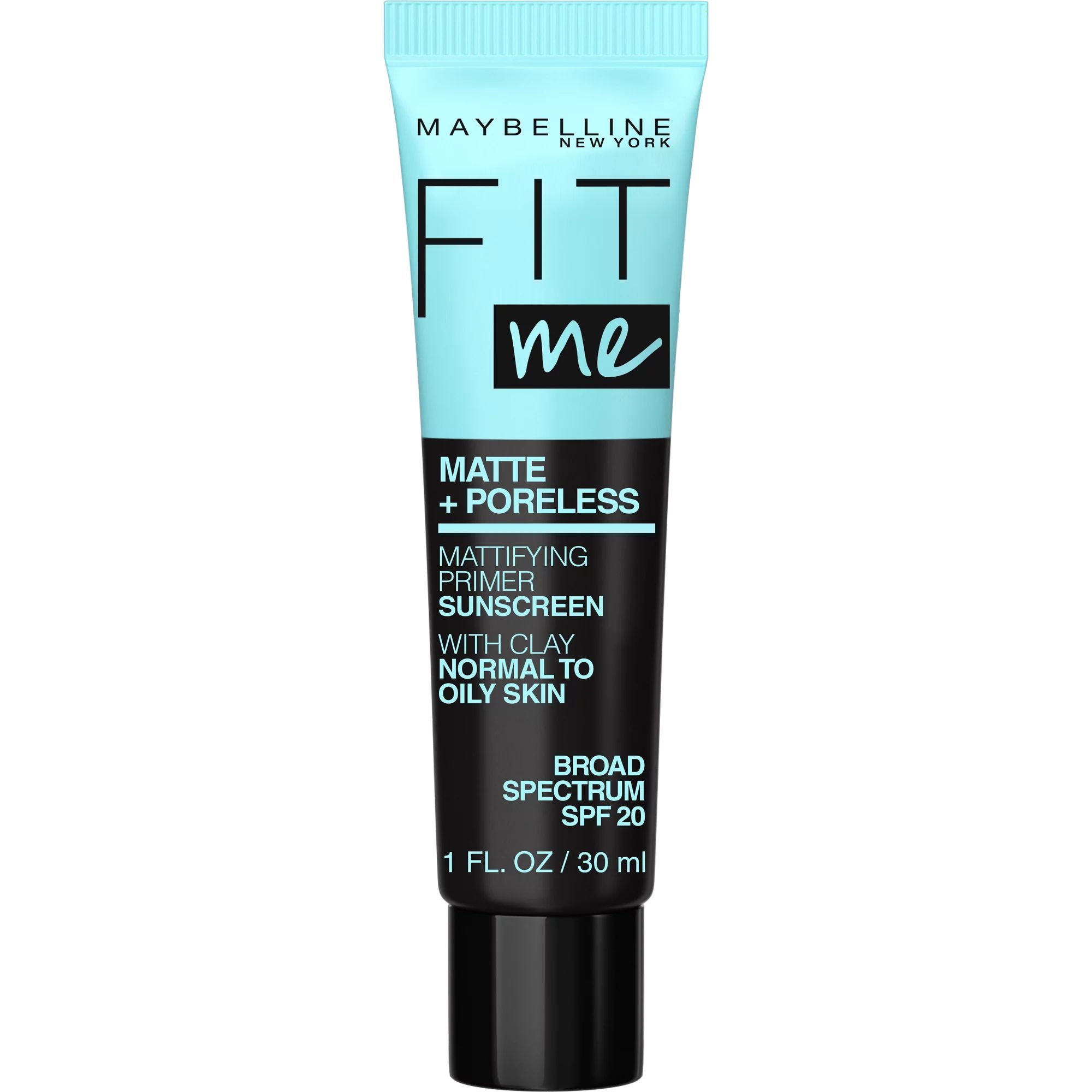 Maybelline Fit Me Matte and Poreless Mattifying Face Primer Makeup, Clear, 1 oz. | Walmart (US)