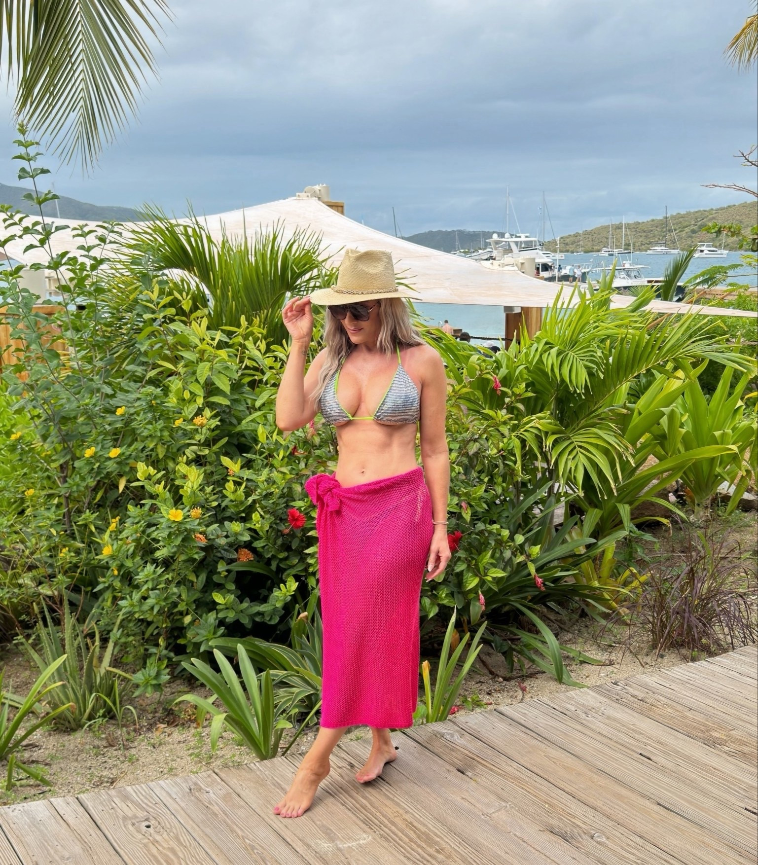 Vacation vibes - 

#amazon #vacationstyle #vacationoutfit #discos #pinkcoverup #coverup



#LTKootd #LTKSaleAlert #LTKTravel
