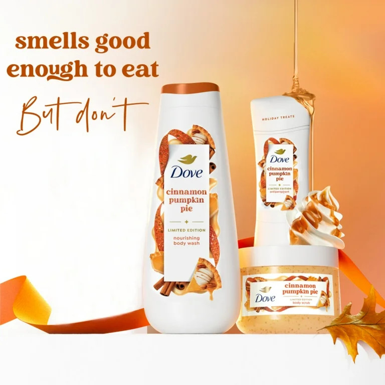 Dove Limited Edition Holiday Treats Body Wash Cinnamon Pumpkin Pie, 20 oz 1 Count | Walmart (US)