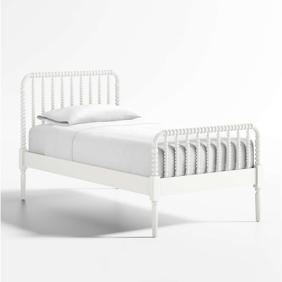 Jenny Lind Maple Wood Spindle Twin Kids Bed Frame + Reviews | Crate & Kids | Crate & Barrel