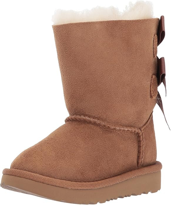 UGG Girls Bailey T Bailey Bow Ii Toddler Boot | Amazon (US)