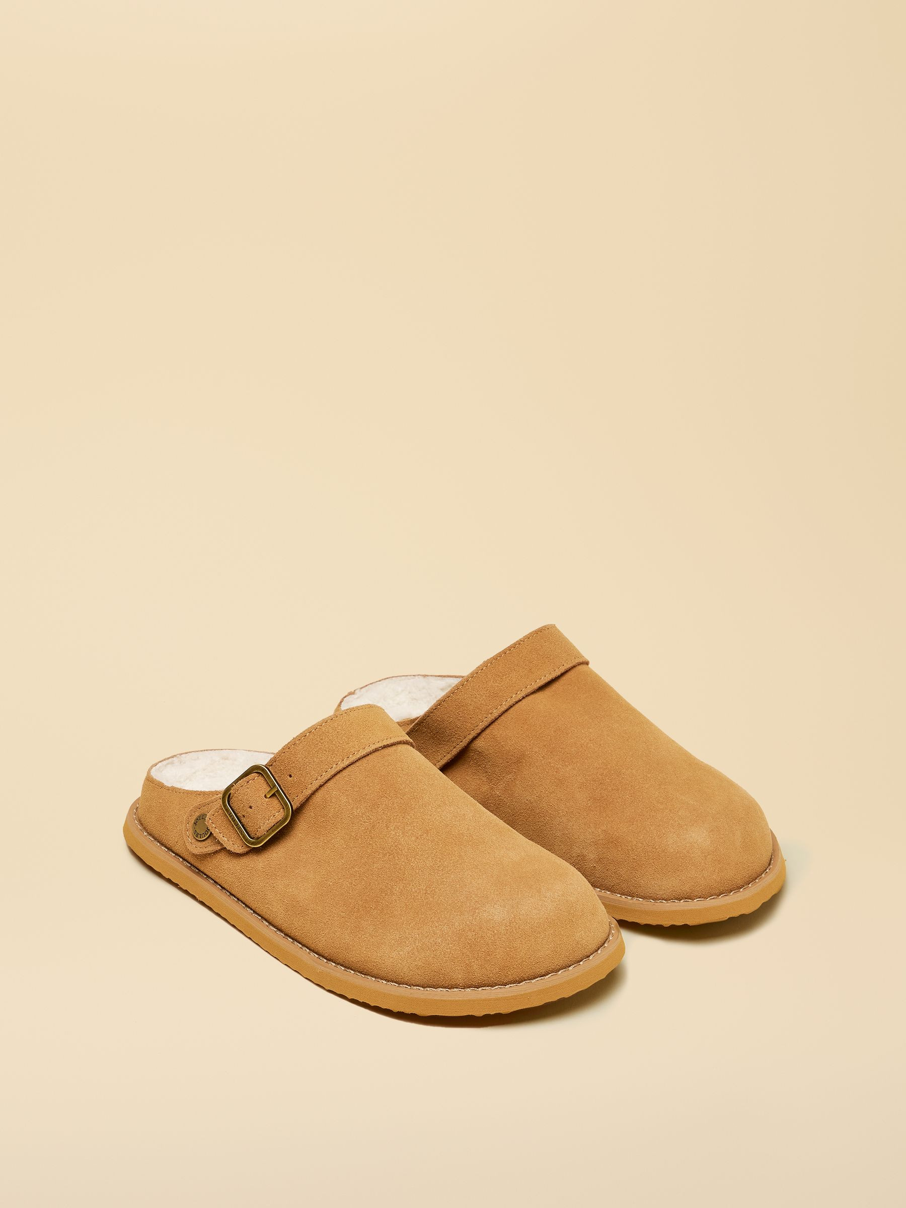 Hampden Chestnut Brown House Shoe | Joules | Joules