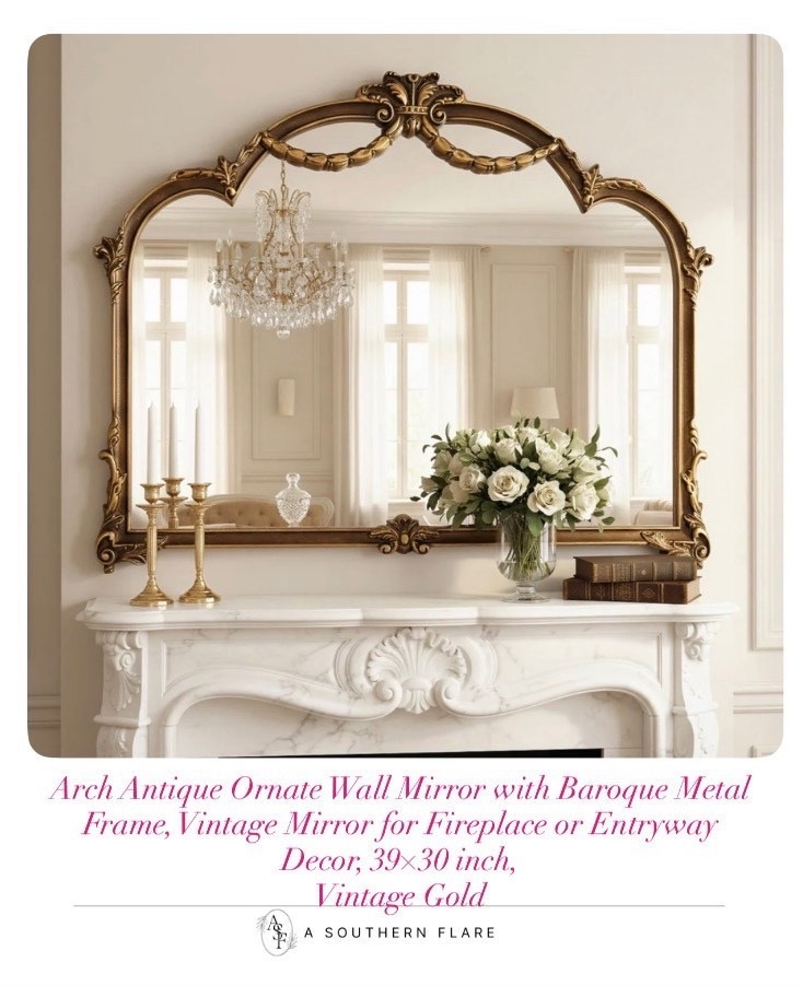 Vintage style Mirror 

#LTKHome