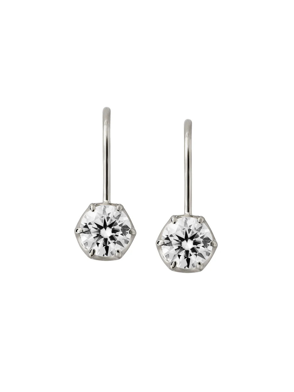 CECILIA EARRINGS IN MOISSANITE | Dorsey