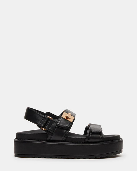BIGMONA BLACK LEATHER | Steve Madden (US)