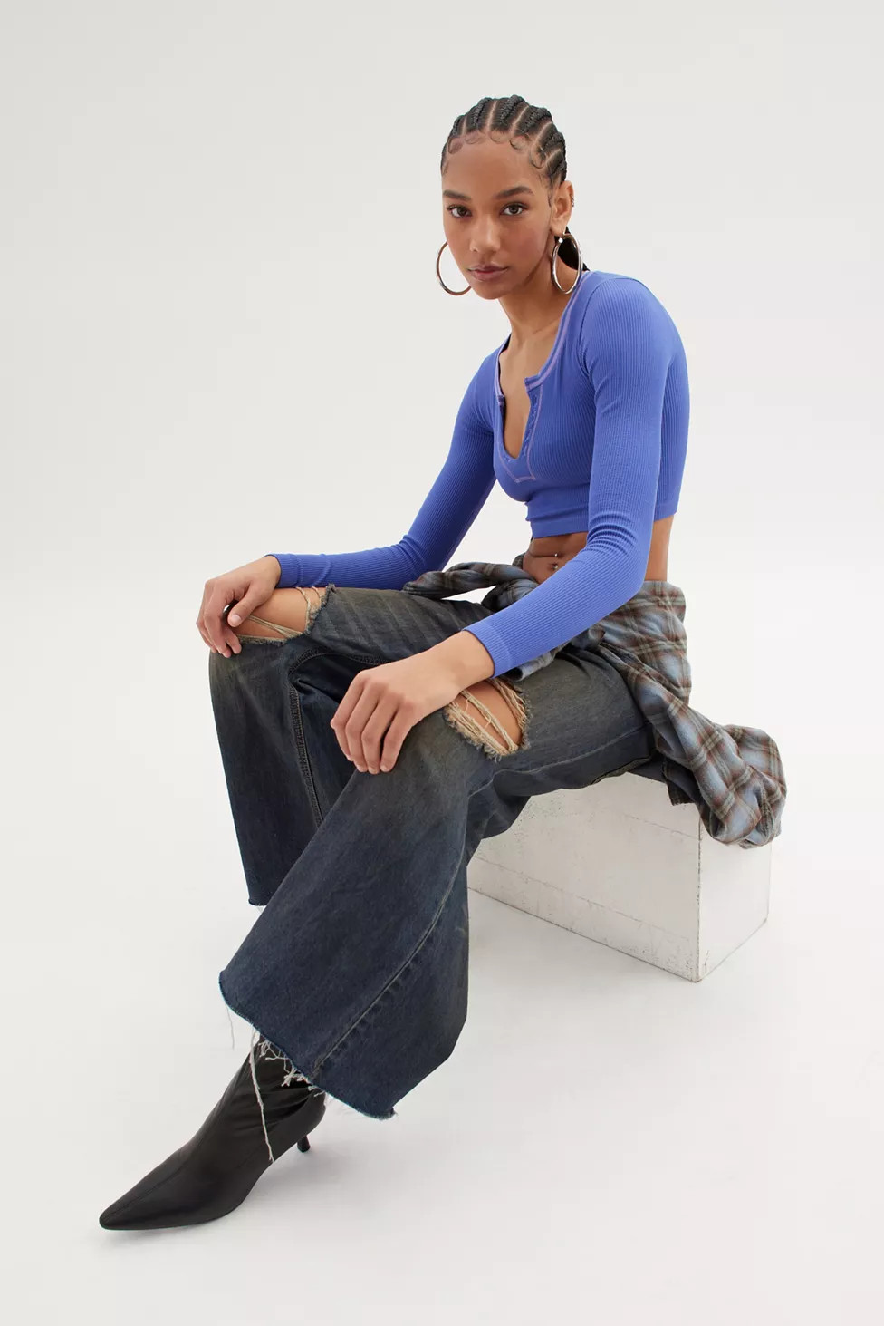 Out From Under Go For Gold Seamless Long Sleeve Top | Urban Outfitters (US and RoW)