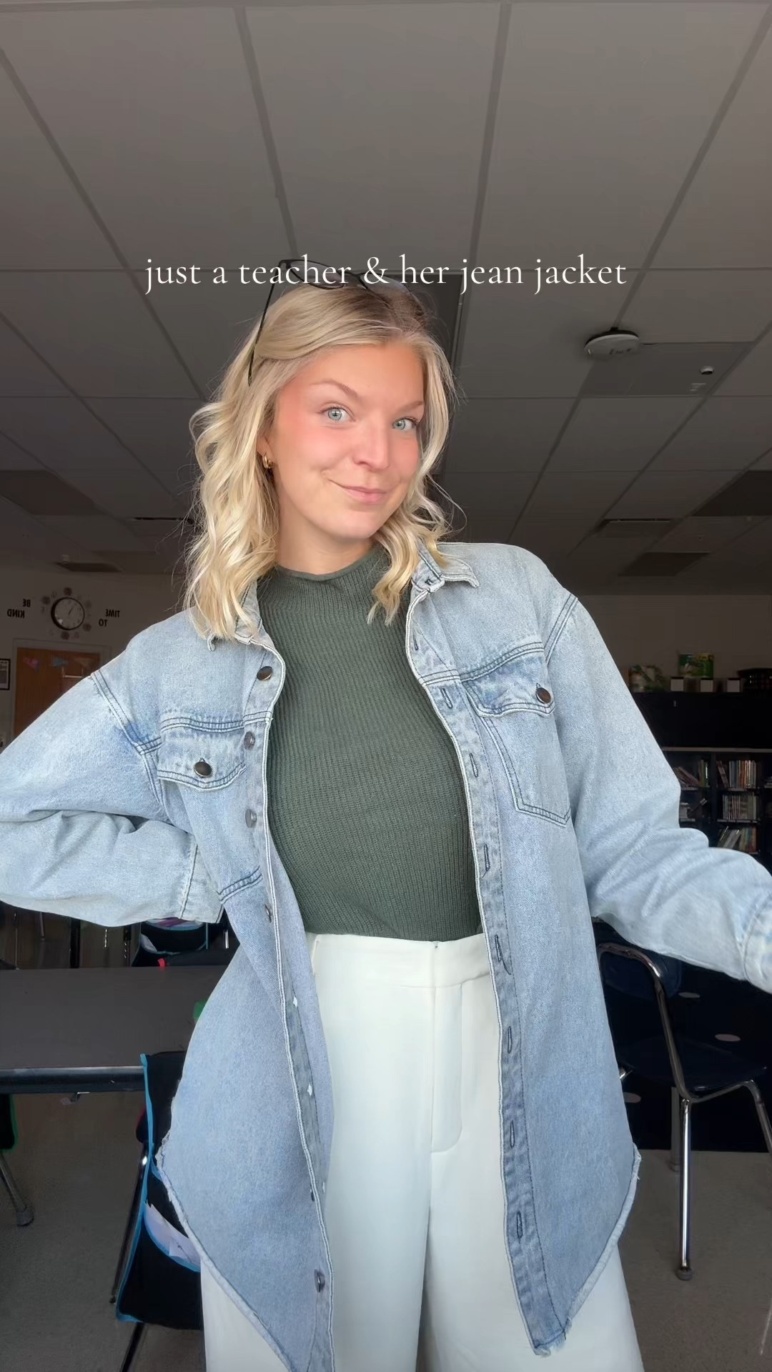 my teacher fits feel incomplete without my jean jacket at this point 👩🏼‍🏫

#LTKdayinmylife #LTKSaleAlert #LTKootd
