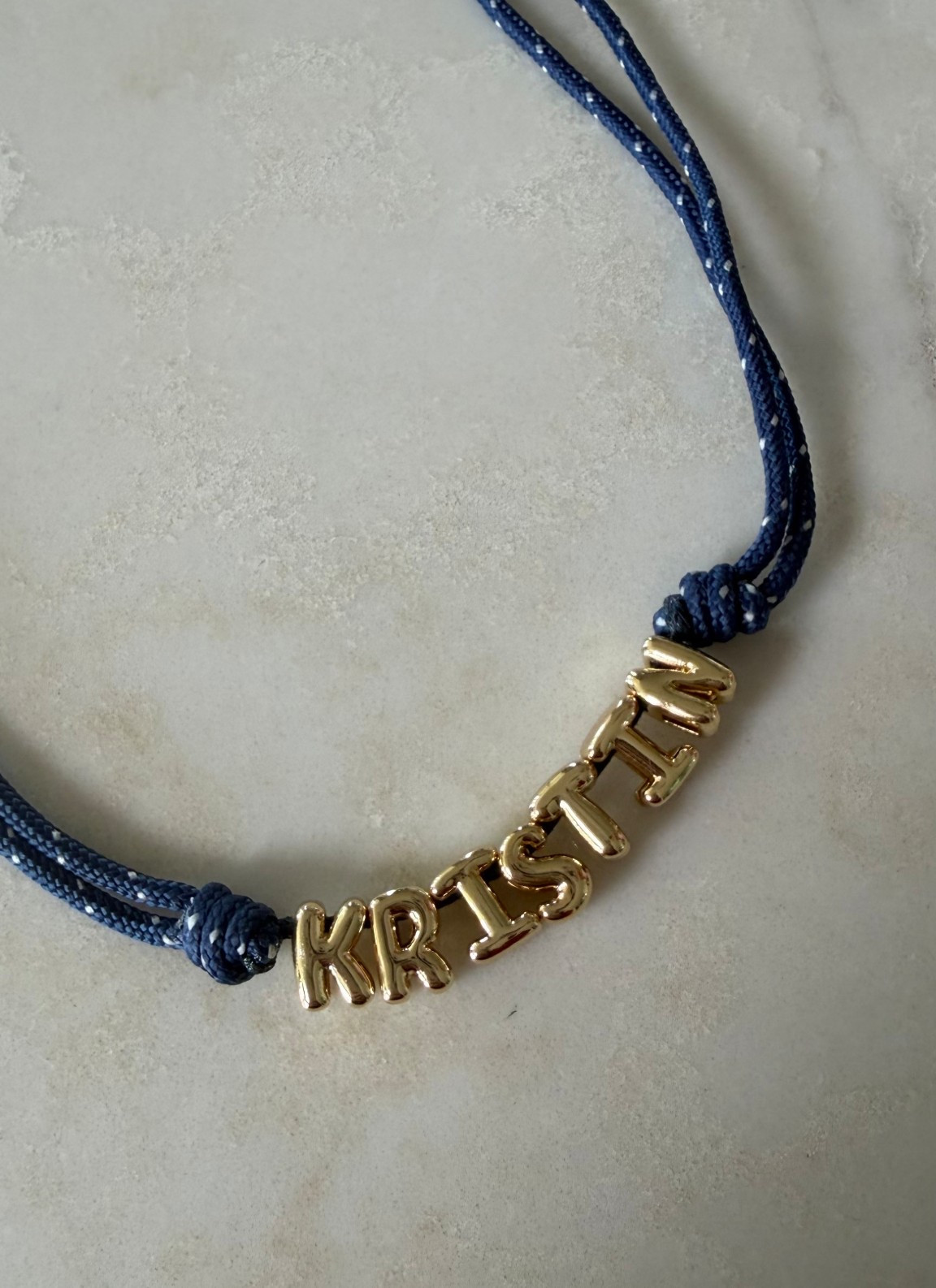 Baublebar Paracord name necklace