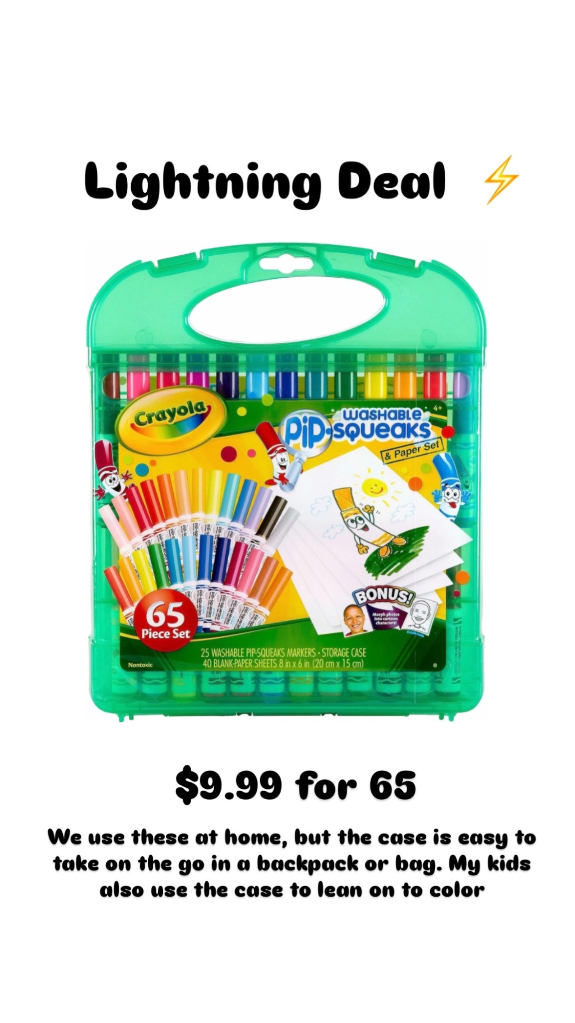 These are currently $2 off! It's not a lot, but a deal is a deal 👊🏻 Slide them right on in your no crap Easter Basket for upcoming summer travel 

#LTKFamily #LTKKids