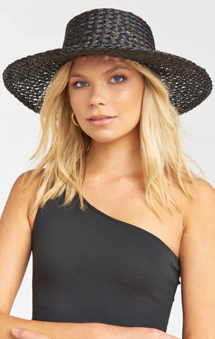 Lack of Color Sunnydip Boater ~ Black | Show Me Your Mumu