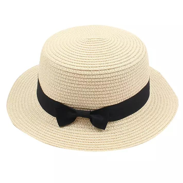 Yaman Beach Hats for Women Ladies Women'S Summer Solid Top Hat Sun Visor Sun Straw Beach Hat Clot... | Walmart (US)