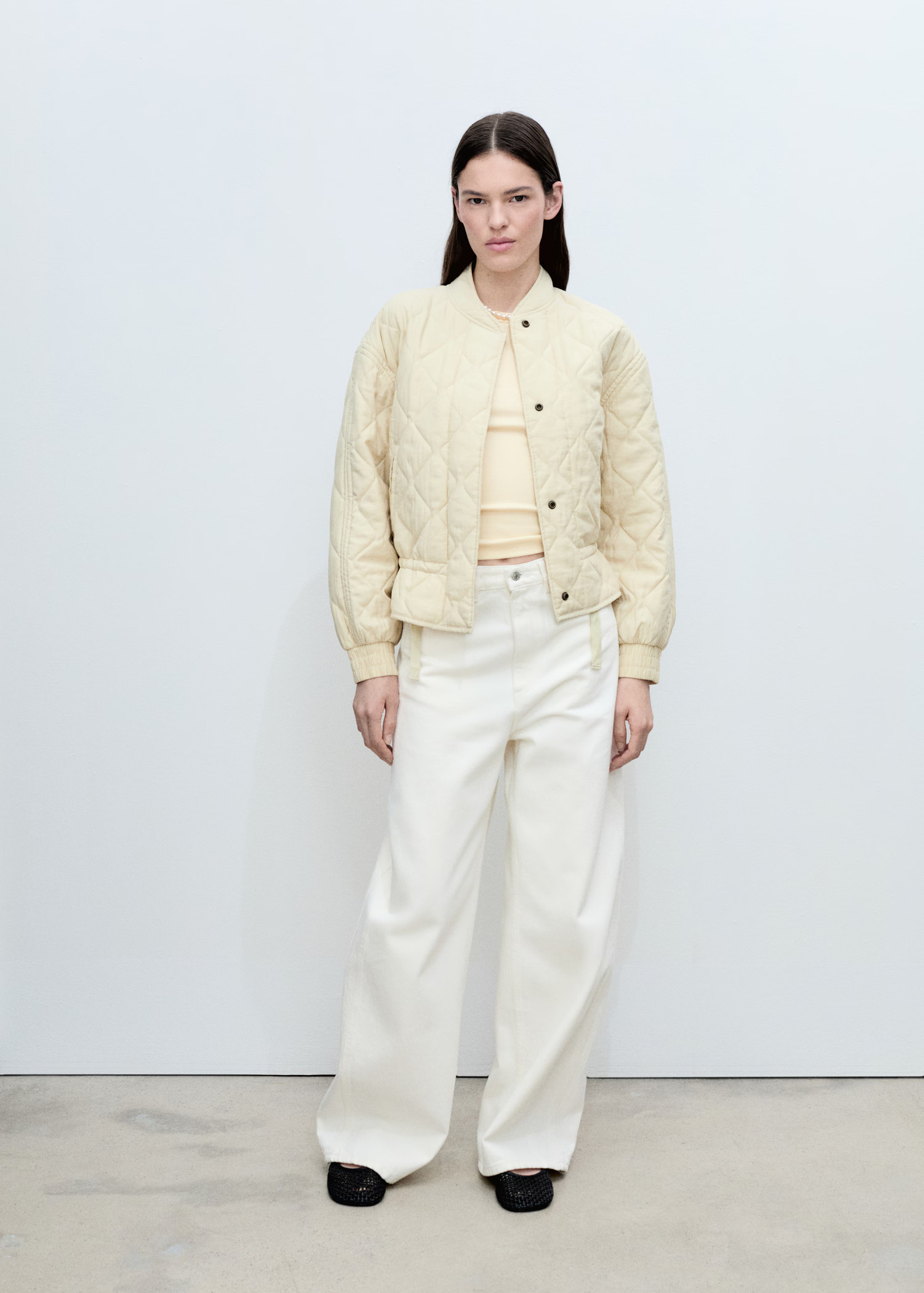 Quilted bomber jacket - Women | MANGO USA | Mango (US/MX/AU)